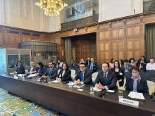 Equipo mexicano ante la CIJ 