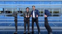 Javier Milei y Elon Musk 