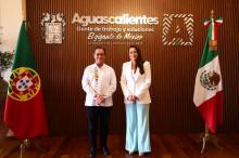 Tere Jiménez y Manuel Carvalho