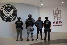 Detienen a “El Camaleón”, jefe de una célula de Los Viagras en Pátzcuaro