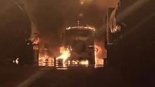 Las delegaciones investigan la causa del devastador incendio.