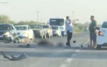 Sucedió en la carretera 25 federal que conduce de Aguascalientes a Loreto a la altura de Asientos