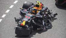 CHECO PÉREZ ACCIDENTE