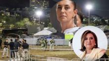 Claudia Sheinbaum y Xóchitl Gálvez se expresan sobre accidente en mítin de MC