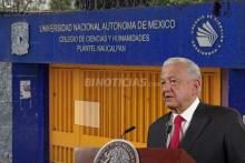 Ya investigan la muerte del estudiante en el enfrentamiento en el CCH Naucalpan, asegura AMLO