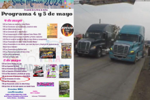 Carrera de trailers deja tres heridos en feria de Hidalgo; varios más heridos