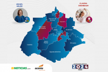 Estas son las preferencias electorales de los aguascalentenses para elegir presidenta o presidente 