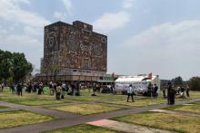 Estudiantes de la UNAM se unen a las protestas en pro de Palestina por guerra en Israel