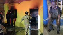 El incendio ocurrió la madrugada del domingo en el Fracc STEMA