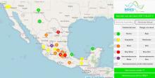 Este lunes Aguascalientes registra una calidad del aire extremadamente mala