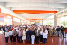 Tere Jiménez e integrantes de Fedesa 