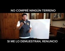 Si me lo demuestran, renuncio