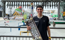 Skateboarding