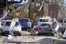 25 tornados fueron registrados solamente el pasado sábado.