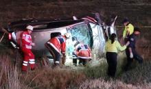 El accidente dejó como saldo 3 personas lesionadas integrantes de la misma familia quienes fueron hospitalizados