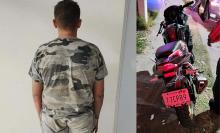 Asaltante amenazó a la víctima porque lo persiguió para evitar el robo de una motocicleta