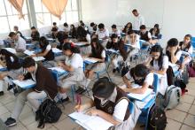 Alumnos de secundaria 