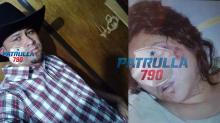 Los padres del cobarde presenciaron la agresión, pero no hicieron nada porque le tienen miedo a su hijo.