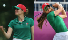 Gaby López y María Fassi
