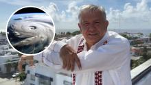 Gobierno, atento a "Beryl" para prevenir daños mayores: AMLO