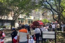 Flamazo en sucursal de Bisquets Obregón