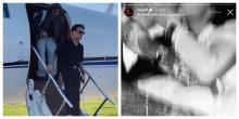 Nodal llega a Suiza, pero antes publica atrevida foto con Ángela 