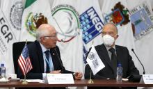 Ken Salazar y Alejandro Gertz Manero 