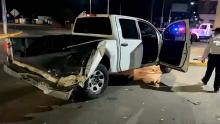 La mujer asegura que se tomó 3 cervezas, pero dice que también la conductora de la camioneta estaba tomada