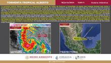 Tormenta tropical Alberto 