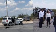 Accidente, equipo Claudia Sheinbaum