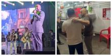 Lupillo Rivera cantó en San José de Gracia y después fue a los tacos de lechón en Aguascalientes