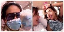 Yolanda Andrade reaparece con imágenes desde un hospital