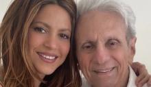 Hospitalizan al papá de Shakira por neumonía