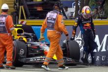 CHECO PÉREZ CHOQUE HUNGRÍA