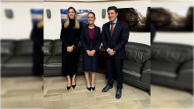 Claudia Sheinbaum, Mariana Rodríguez y Samuel García 