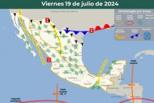 Clima viernes 