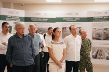Sheinbaum con López Obrador.