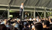  Inspector cautivó a sus fans en la Feria de Jesús María
