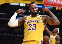 LEBRON LAKERS