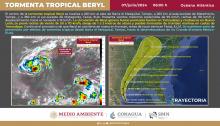 Tormenta tropical Beryl 
