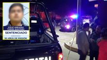 Fue encontrado culpable del delito de Homicidio Doloso Calificado con las agravantes de Premeditación y Ventaja