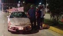 Sucedió justo frente a las instalaciones del Hospital de la Mujer