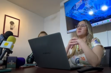 Dafne Viramontes, Pdta. Colegio de Economistas 