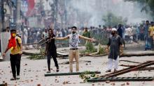Bangladesh: 91 personas mueren durante protestas contra el gobierno