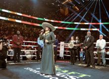 Camila Fernández escribe mensaje en sus redes tras interpretar el Himno Nacional Mexicano el fin de semana 
