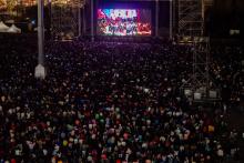 Más de 70 mil personas se reunieron en el Zócalo para recordar a Juan Gabriel 