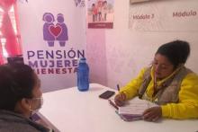 pensión Bienestar para mujeres de 60 a 64 años.