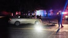 motociclista herido