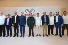 Gobernador electo de Chiapas presenta gabinete de seguridad.