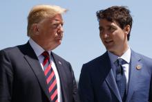 Trudeau prometió a Trump mejores controles fronterizos, dice ministro canadiense